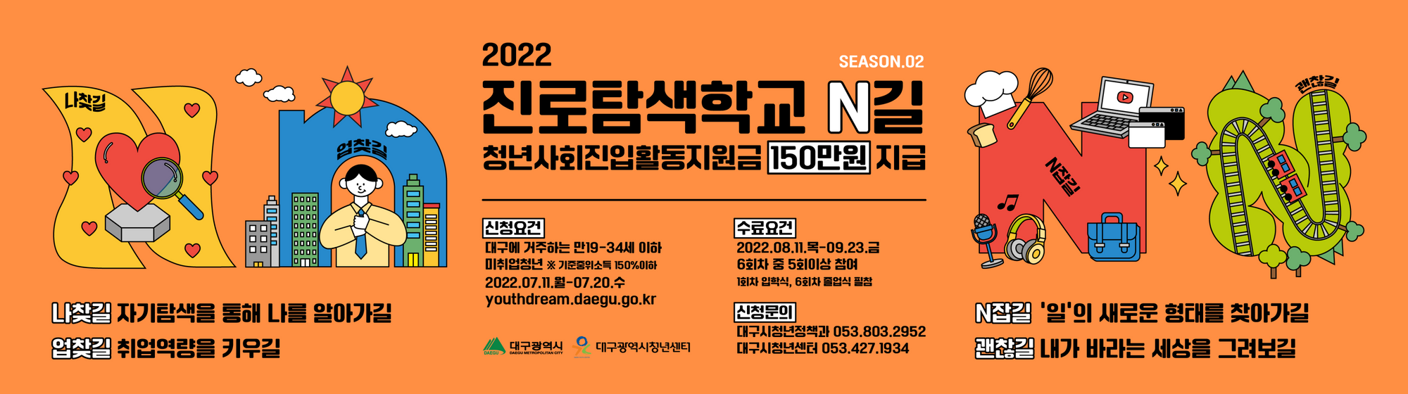 2022 진로탐색학교 N길2 참여자 모집